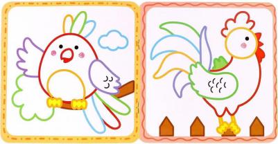 Многоразовая раскраска "Животные", 12 стр. 5402620 – фото 1