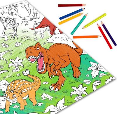 Раскраска гигант "Эра динозавров" – фото 1