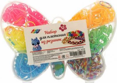 Набор резинок для плетения браслетов Бабочка 600 шт. RZ10 – фото 1