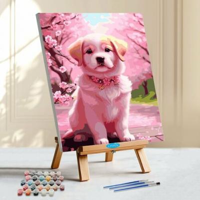 S060 - Набор для рисования по номерам 'Нежность', 40*50см – фото 1