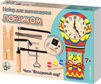 Набор для выпиливания лобзиком "Часы. Воздушный шар" – фото 3