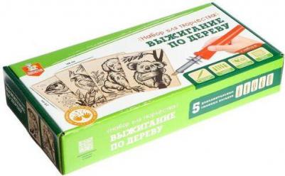 Набор для выжигания по дереву (аппарат с насадками, доски 5 штук) – фото 4