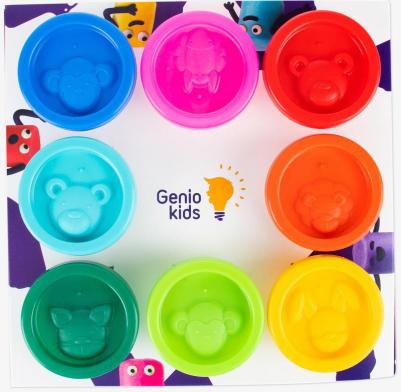 Тесто для лепки Genio Kids 8 цветов по 50 г – фото 3