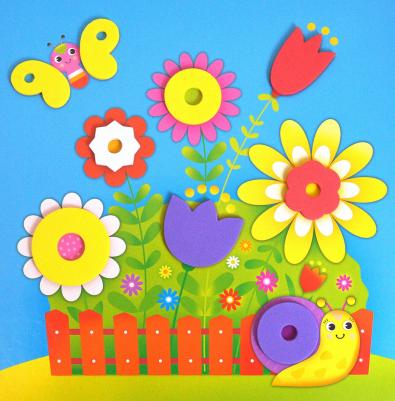 Мягкая картинка (аппликация) "Моя первая аппликация" – фото 1