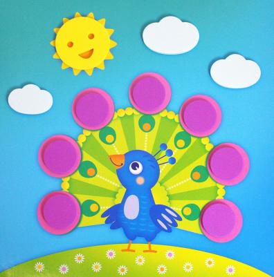 Мягкая картинка (аппликация) "Моя первая аппликация" – фото 5