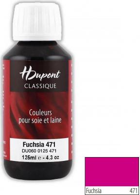 DU0600125 Краска для шелка Classiс, 125мл, (471 фуксия) – фото 1