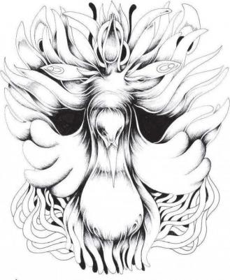 Метаморфозы. Мини-раскраска-антистресс для творчества и вдохновения – фото 9