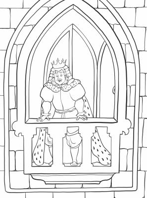 Раскраска по мотивам любимой сказки – фото 14