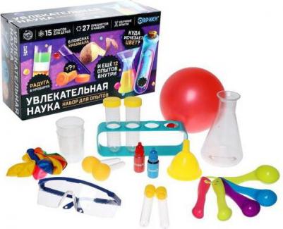 Набор для опытов Увлекательная наука,15 опытов с лабораторной посудой 5865040 – фото 2