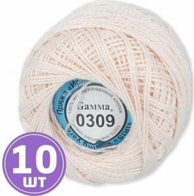Пряжа ирис 309 светло-розовый, 10 г – фото 14