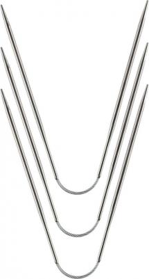 Спицы Gamma гибкие, сталь, d 3,0 мм, 21 см, 3 шт, под никель – фото 4