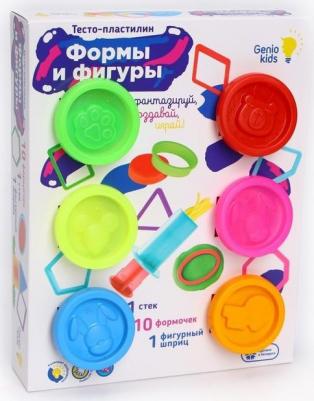 Тесто-пластилин с формочками