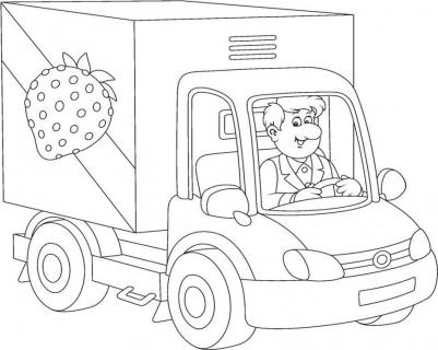 Транспорт. Раскраски для малышей – фото 1