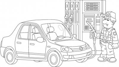 Транспорт. Раскраски для малышей – фото 9