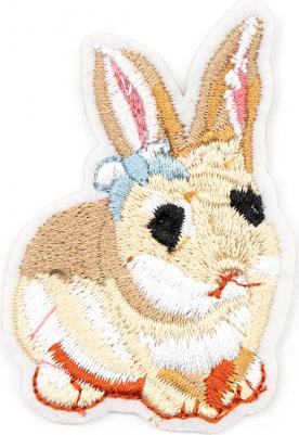 Термоаппликация 'Кролик', 6*4см – фото 1