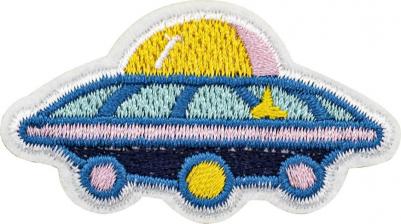 Термоаппликация НЛО, 5.6*3.1см – фото 1