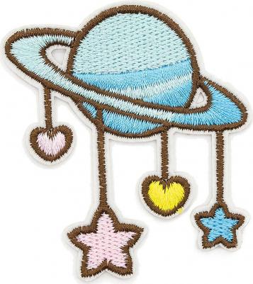 Термоаппликация 'Планета с подвесками', 6*6,6см – фото 2