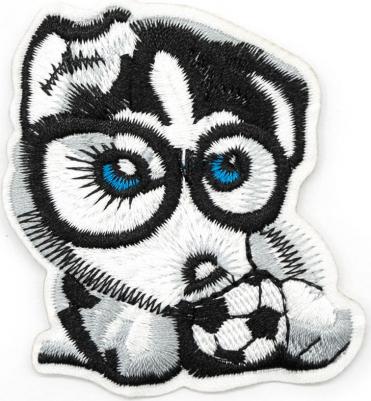 Термоаппликация 'Щенок Хаски', 6,8*6см – фото 2