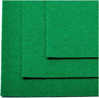 Фетр листовой мягкий 1мм 20х30см арт.FLT-S1 уп.10 листов цв.672 зеленый – фото 6