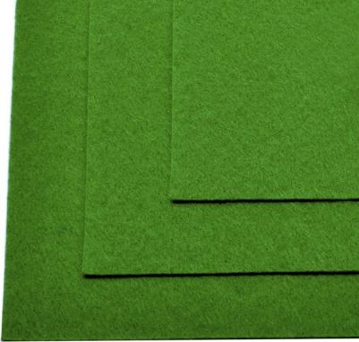 Фетр листовой мягкий 1мм 20х30см арт.FLT-S1 уп.10 листов цв.705 зеленый – фото 2