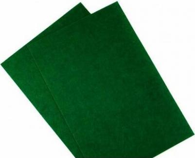 Фетр листовой жесткий 1мм 20х30см арт. FLT-H1 уп.10 листов цв.672 зеленый – фото 3