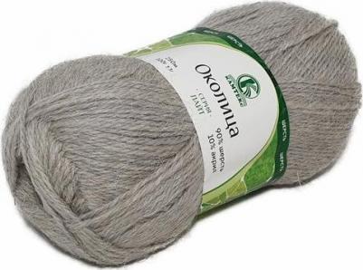 Пряжа Околица 100 г, 250 м (шерсть, акрил) (141 натуральный), 5 мотков – фото 8
