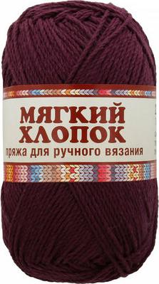 Пряжа ТероПром 3324786 70% хлопок, 30% нейлон 220м/100гр (182 слива) – фото 6