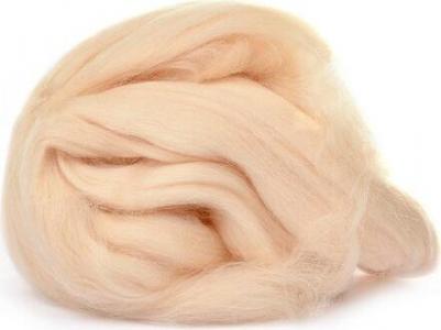 Шерсть для валяния 100% полутонкая шерсть 50 гр (024 бирюза) – фото 3