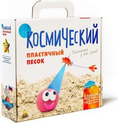 Набор Голубой 1 кг песочница и формочки, коробка – фото 2