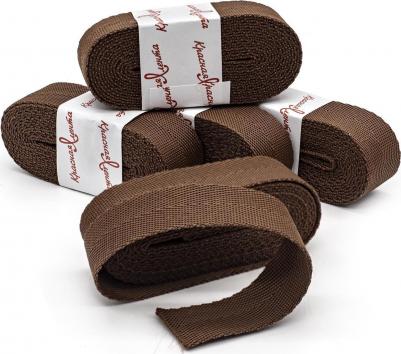 Стропа-25 С3816Г17, 25мм*2,5м, 5шт, 15,1 г.м. (21 коричневый) – фото 1