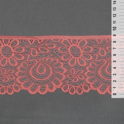 Кружево-стрейч арт.TBY.YSTL00839/N шир.90мм цв.F154 розовый персик уп.3м – фото 2