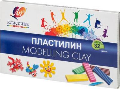 Пластилин Классика 32 цвета х 20 гр. + стек 31С 2065-08 – фото 9