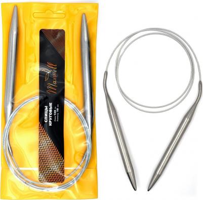 круговые, Gold, металлические, на тросике, 10 мм, 120 см – фото 1