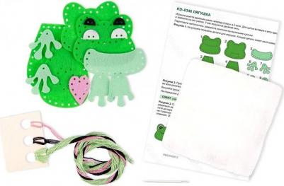 Набор для изготовления игрушки : Лягушка – фото 2
