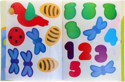 Книга Развивающие наклейки для Малышей Счет – фото 1