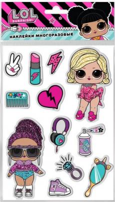 Наклейки гелевые, L. O. L. Surprise, дизайн 6 (296793) – фото 2