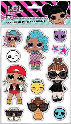 Наклейки гелевые, L. O. L. Surprise, дизайн 6 (296793) – фото 5