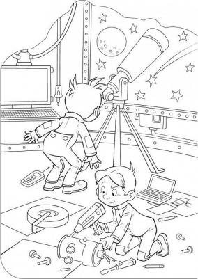 Суперраскраска с любимыми героями. Космос – фото 4