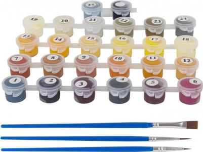 Картина по номерам 40х50 см, "Ночная Венеция", на подрамнике, акриловые краски, 3 кисти, 662475 – фото 2