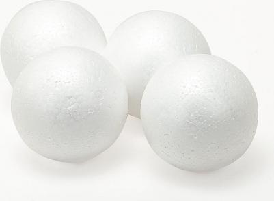 Шарики из пенопласта 100мм 4 шт – фото 2
