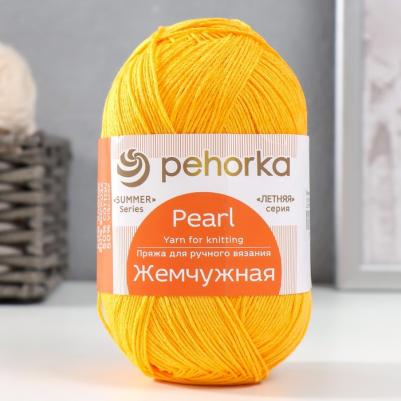 Пехорский текстиль Пряжа "Жемчужная" 50% хлопок, 50% вискоза 425м/100гр – фото 4