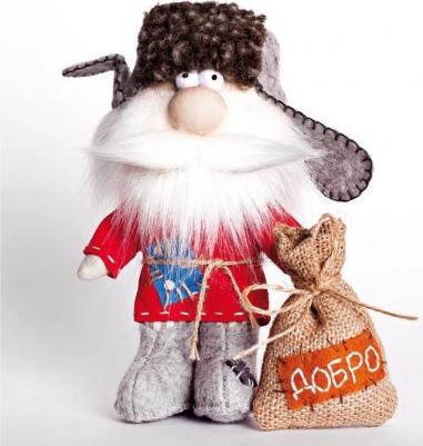 Набор для изготовления текстильной игрушки Домовой ПЛДК-1455