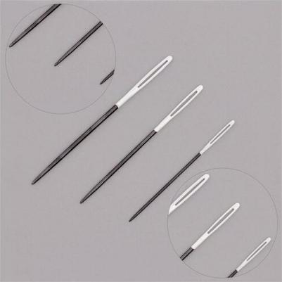 05841 Иглы ручные для гобеленов и трикотажа BLACK Tapestry, №18-24, белое ушко, 6 шт – фото 1