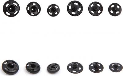 76551 Кнопки одежные 5/6/7мм черный – фото 2