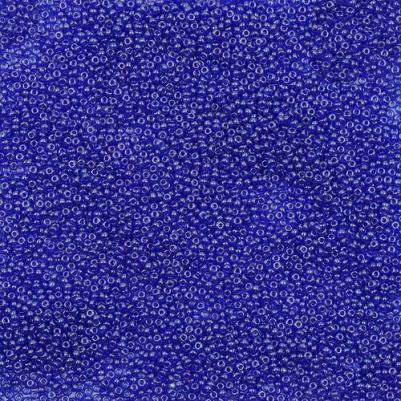 Бисер 36080 прозрачный с покрытием 10/0, круглое отверстие, 50 г