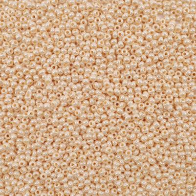 Бисер 46112 жемчужный 10/0, круглое отверстие, 50 г