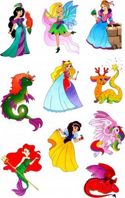 Макси-раскраска с наклейками. Волшебная страна – фото 2