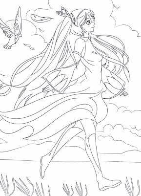 Раскраска-антистресс. Мир аниме – фото 1