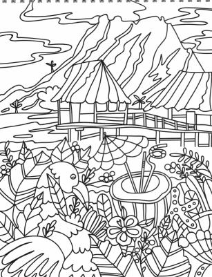 Раскраска антистресс. Отдых мечты – фото 2