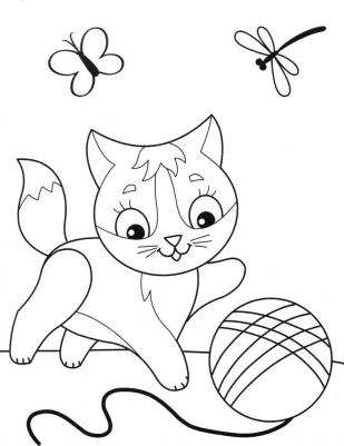 Суперраскраска с наклейками "Забавные зверята" – фото 1